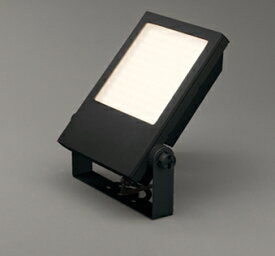 ODELIC　LEDエクステリアスポットライト　スクエアライト　水銀灯700W相当　屋外用　拡散　防雨型　ブラック　電球色　LED一体型　XG454051