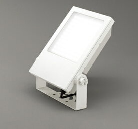 ODELIC　LEDエクステリアスポットライト　スクエアライト　水銀灯700W相当　屋外用　拡散　防雨型　オフホワイト　昼白色　LED一体型　XG454052