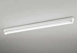 ODELIC LED軒下用ベースライト 直付 トラフ型 防雨・防湿形 昼白色 FL40W相当 高演色 LEDランプ付き XG554035R