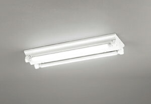 ODELIC LEDベースライト 直付 逆富士型 昼白色 FL20W×2灯相当 高演色 LEDランプ付き XL551143R
