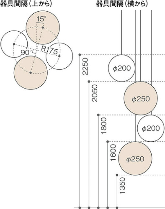 楽天市場】パナソニック 天井照明器具 ペンダントライト 天井半埋込吊  