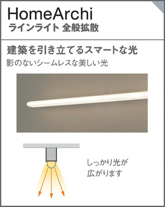 楽天市場】パナソニック 建築化照明器具 直付タイプ 美ルック(高演色 