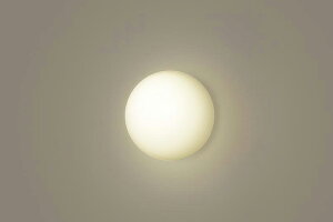 パナソニック 壁直付型・据置取付型 LED(電球色) ポーチライト・浴室灯 LED電球交換型・防湿型・防雨型 白熱電球40形1灯器具相当 ランプ付 LGW85057F