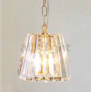 オーブ 天井照明 吊り下げタイプ ペンダントライト GOLD シャンデリア電球40W(白熱電球) E17口金(ランプ付き) 1灯用 引掛けシーリング デザイン照明 シンプルスタイル カ