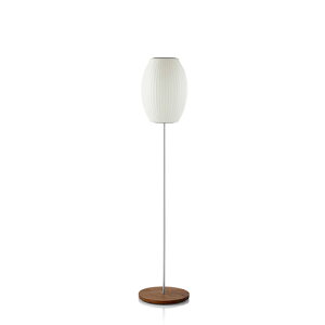 ���C�����t�@�j�`���[�@HermanMiller�i�n�[�}���~���[�j�@NELSON BUBBLE LAMP(�l���\���E�o�u�������v)�@NELSON CIGAR LOTUS FLOOR S WALNUT�@�t���A�X�^���h�@�t�b�g�X�C�b�`�t���@�����v�ʔ�(E26 100W×1)�@�z