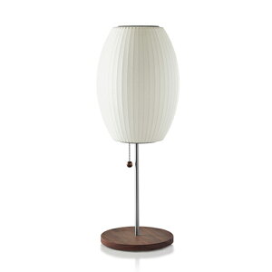 ���C�����t�@�j�`���[�@HermanMiller�i�n�[�}���~���[�j�@NELSON BUBBLE LAMP(�l���\���E�o�u�������v)�@NELSON CIGAR LOTUS TABLE WALNUT�@�e�[�u���X�^���h�@�v���X�C�b�`�t���@�����v�ʔ�(E26 100W×1)�@E12�i