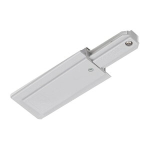 東芝 ライティングレールVI形 フィードインキャップ(埋込形) シルバー色(銀色) NDR0261S