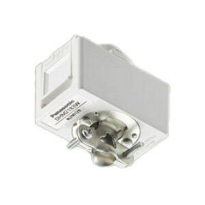 パナソニック 配線ダクト用 OSライン シングル用 ターミナルプラグ(アース付) ホワイト(白) 配線ダクトレール用 DHM2183W