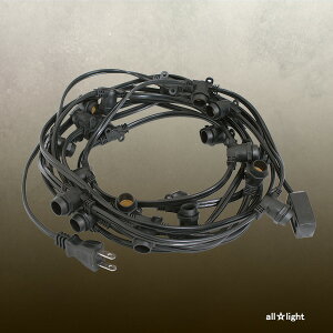 ���@�h���^�X�g�����O���C�g�R�[�h�i�A���\�P�b�g�j�@E12�@���@E12�\�P�b�g25�t���i�����v�ʔ��j�@Water proof String light cord E12�@�Ⴀ���y�Ή����i��