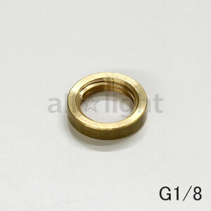 ���@G1/8(PF1/8)�~�j�����O�i�b�g �^�J���@G1/8 BRASS MINI RING NUT�@��N���b�N�|�X�g�Ή���