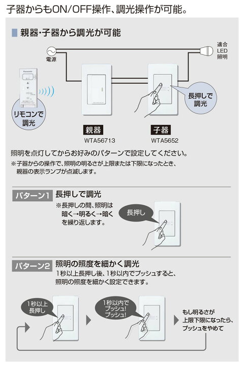 楽天市場】パナソニック アドバンスシリーズ配線器具 とったらリモコン 