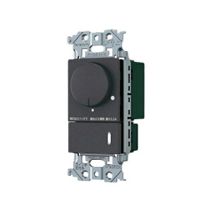 パナソニック アドバンスシリーズ配線器具 LED専用調光器 LED埋込逆位相調光スイッチC(片切・3路両用) ロータリー式 ほたるスイッチC 3.2A 下限照度設定機能付 ネームなし マ