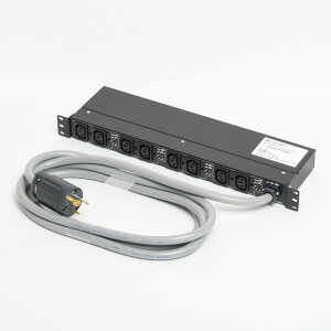 �A�����J���d�@�@�ڒn�`2P 30A 250V (NEMA L6-30)�@1U�R���Z���g�o�[ 30A���� IEC C-13×8�����@HKC2910PT