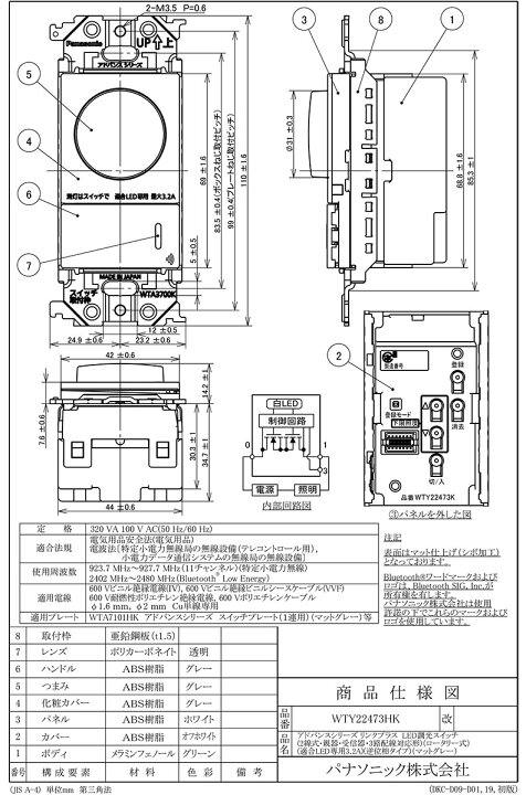 楽天市場】パナソニック アドバンスシリーズ配線器具 リンクプラス 