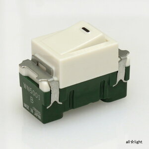 �p�i�\�j�b�N�@�t���J���[�X�C�b�`�@�����X�C�b�`B�i�А؁j�@15A�@300V�@�~���L�[�z���C�g�@WN5001