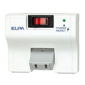ELPA　耐雷サージ機能付スイングタップ　3個口　集中スイッチ　AS400BW