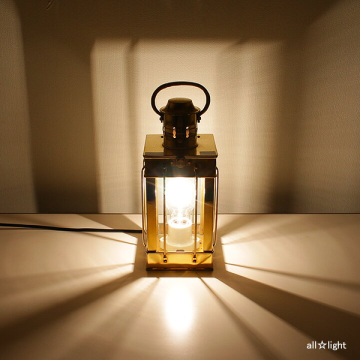 楽天市場】ゴーリキアイランド テーブルランプ（ランタン） スクエアー  