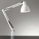 yamada　LEDデスクスタンド　Zライト　白熱灯60W相当　E26 LED電球　電球色　（ランプ付き）　クランプ式　本体色：ホワイト　Z00NW