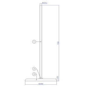 SWAN@FLOOR STAND@tAX^h@EXARM KATANAp@GOU[IvVitAx[X@EX`[@S[h@FB992GL