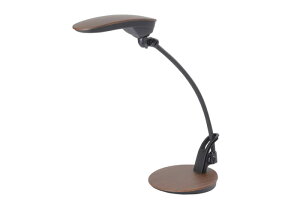 SWAN�@PETIT EXARM�@LED�f�X�N���C�g�@�x�[�X�^�C�v�@�v�b�V���X�C�b�`�@�u���E���@6W�@480lm�@PEX03BR