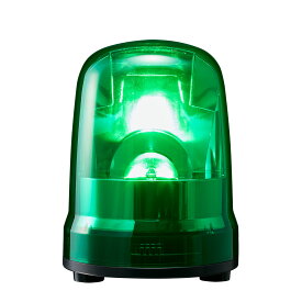 パトライト　LED回転灯（ブラシレスモータ） SK　AC100V～240V　3．0W　φ150mm　グリーン（緑色）　キャブタイヤコード　SKPM2JG ※受注生産品