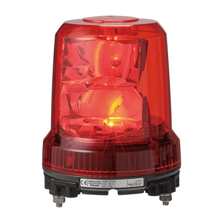 楽天市場】パトライト 大型LED回転灯 RLR DC12V/24V 7.6W φ162mm 取付 