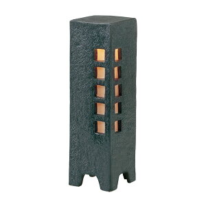 タカショー 庭園灯(ガーデンライト) 和風ライト 月雫 24V 1/f庭ゆらぎ ほのあかり(電球色2000K) 瓦色 コード:99460100 トランス・アクセサリ別売 HGAH17K