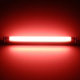 オーム電機　省エネ型蛍光灯照明器具　直管蛍光灯スリムライト　ファイブエコ専用蛍光ランプ　赤色　8W（本体別売）　TB08R