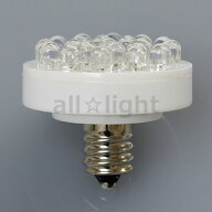 ★　表示灯用発光ダイオード(LED電球)　火災報知器・非常警報用・消火栓用　AC専用　AC220V　E12口金　発…