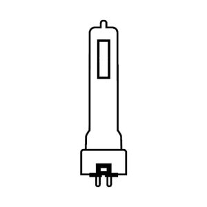 丸茂電機 スタジオ用ハロゲン電球 GX9.5口金 1000W クリア JPW100V1000WBG