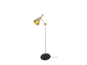 Tom Dixon�@�g���E�f�B�N�\���@�t���A���C�g�@�t���A�X�^���h�@BEAT FLOOR LED�i�r�[�g�t���ALED�j�@����1570mm�@�����@6.0W�@3000K�@�t�b�g�X�C�b�`�t���@�^�J�i�u���X�j�@LED�����@BEATFLOORLEDBRASS
