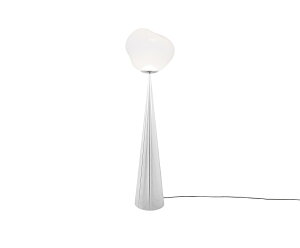 Tom Dixon�@�g���E�f�B�N�\���@�t���A���C�g�@�t���A�X�^���h�@MELT CONE FAT FLOOR SILVER�i�����g�R�[���t�@�b�g�t���A�V���o�[�j�@����1740mm�@���i�K�����@6.0W�@3000K�@�R���Z���g�E�O�t�X�C�b�`