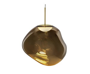 Tom Dixon�@�g���E�f�B�N�\���@�y���_���g���C�g�@MELT 50 PENDANT LED�i�����g50�y���_���gLED�j�@�����@�V�䒼�t�@��i����800lm�@8.0W�@3000K�@�u�����Y�@LED�����@MELT50PENDANTLEDBRONZE