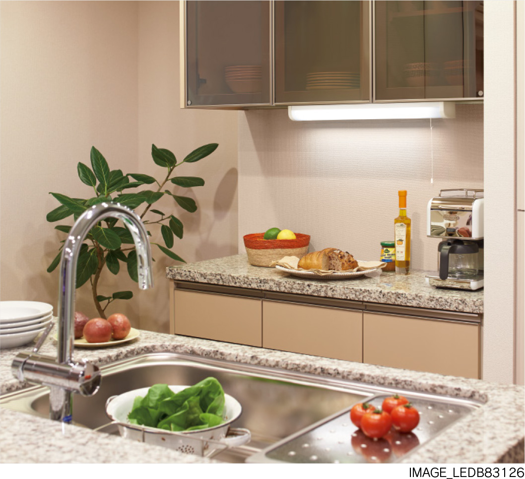 65％以上節約 LEDH83112N 直管形LEDランプ シーリングライト キッチン