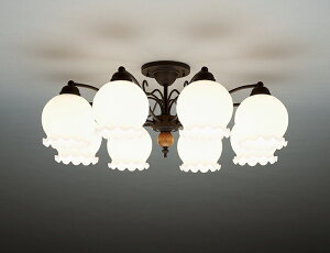 yamada 屋内シャンデリア 電球色 Ra94 ランプ付 取付簡易型 〜12畳 CD4291L