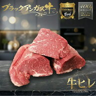 黒毛牛ヒレブロック 約400g前後 数量限定 売り切れ次第終了！ 業務用 量り売り 冷凍 ステーキ肉 牛肉 ブ…