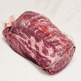 業務用　プライムチャックアイロール　真空パック冷蔵直送　US産　1パック　暫定重量6kg　最高品質プライム 霜降り肩ロースステーキブロック 量り売り 重量幅 約6-8kg前後 冷蔵 ステーキ肉 牛肉 ブロック ローストビーフ 大容量 オールミート BBQ 御歳暮 お歳暮