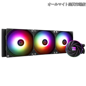 �y���������zAQUA ELITE 360 ARGB ����CPU�N�[���[�A360�N�[���[�T�C�Y�A120mm PWM�t�@��×3�AS-FDB�x�A�����O�AAMD/AM4�AINTEL LGA1150/1151/1155/1156/1200/2011/1700 �p ARGB �I�[���C����������N�[���[