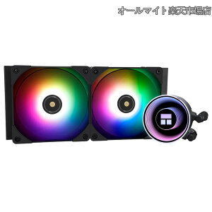 �y���������zFrozen Notte 240 BLACK ARGB ����CPU�N�[���[�A240mm�u���b�NCPU�N�[���[�d�l�A�_�u��PWM�t�@���AS-FDB V2�x�A�����O�AAMD/AM4/AM5 Intel LGA 1700/1851/1150/1151/1200/2011 �ɑΉ����܂�