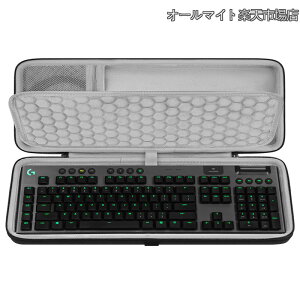 �y���������z�t���T�C�Y�L�[�{�[�h �n�[�h�V�F���P�[�X ���W�N�[�� Logicool G915 / G915 X�ƌ݊������� �g���x���L�������O�o�b�O 108���L�[�{�[�h�ɓK�p (�_�[�N�O���[)