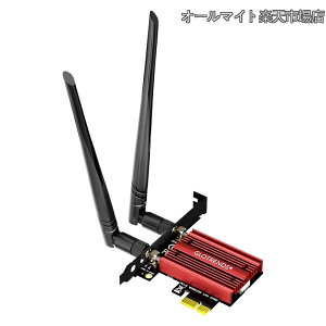 �y���������zAX5400 WiFi 6E PCIe�J�[�h�A�f�X�N�g�b�vPC�p���[�v���t�@�C���u���P�b�g�A�C���e��AX210�`�b�v�A802.11ax�ABluetooth 5.3�AWindows 11/10/Linux�Ή��AMac OS/Windows 7/XP��Ή�