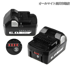 �y���������z�݊� �n�C�R�[�L 18v �o�b�e���[ BSL1860 6000mAh��e�� 2�Z�b�g LED�����v�c�ʕ\�� ���� 18v �o�b�e���[ BSL1815 BSL1830 BSL1840 BSL1850 BSL1860 BSL1860B�Ή� �n�C�R�[�L �����H�@ ���� �����ی�