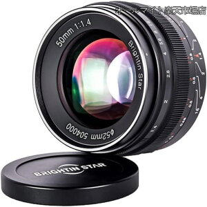 �y���������zStar 50mm F1.4 ����a �W�������Y MF �P�œ_�����Y Canon �L���m�� RF�}�E���g�ɑΉ� APS-C �~���[���X�p Canon �L���m�� �J���� EOS RP R R5 R7 R6 R3 R10 R50 R100 C70�Ȃ� RF�}�E���g �~���[���X�J