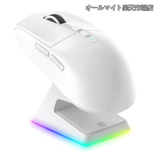 �y���������zx ATTACK SHARK X6 �Q�[�~���O�}�E�X ���� �y�� 49g ���C�����X Bluetooth/2.4Ghz/USB-C �}�E�X �Q�[�~���O PAW3395�Z���T�[ 26000DPI �O�l�b�g���[�d�X�^���h�t�� �}�E�X �}���[�d X6 ���{�^���v