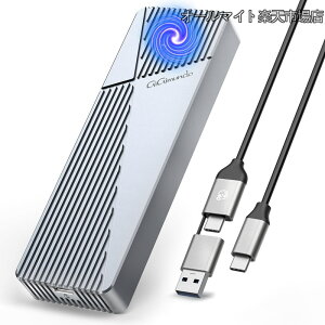�y���������z40Gbps������ M.2 NVMe SSD�O�t���P�[�X������p�t�@���t�� Thunderbolt 4/3 USB4/3.2/3.1/3.0/2.0�݊�������A���~�j�E��������USB4.0/3.2/3.1/3.0/2.0�Ή� 2230 2242 2260 2280M-Key/B+M Key�P�[�X SSD�Ή�