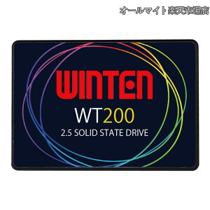 �y���������z512GB 2.5�C���` �ő�ǎ�520MB/s �ő发��450MB/s 3D NAND SATA3 6Gb/s 3�N�ۏ� WT200-SSD-512GB