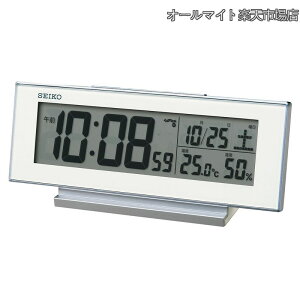 �y���������zClock) �ڊo�܂����v �펞�_�� �d�g �f�W�^�� �J�����_�[ ���x ���x �\�� ��ł������锒 82×206×51mm SQ324W