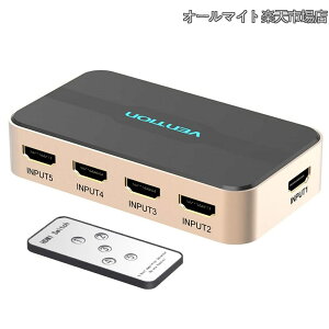 �y���������zHDMI�؂�ւ��� 5����1�o�́yPS5/PS4/PS3/Nintendo Switch����m�F�ς݁z 4K@30Hz HDMI�Z���N�^�[ HDMI�ؑ֊� HDCP1.4 HDR �Ή� �����R���t�� Xbox FireTV Stick�Ή��Z���N�^�[ (5����1�o�� HDMI1.4)