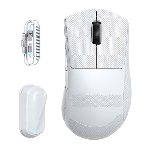 �y���������zSHARK V8 �Q�[�~���O�}�E�X Nordic54L15 PAW3950MAX �Z���T�[ ���y�� 59g±3g 42000DPI/50 �P�ʔ����� �O�ڑ����[�h (�L��/Bluetooth/2.4G) �o 8K ���|�[�g���[�g 1����X�C�b�` 500mAh/400 ���ԍq�� �N��