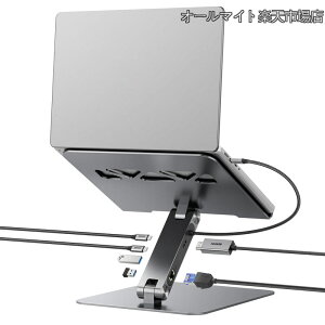 �y���������z�m�[�g�p�\�R���X�^���h USB C 6in1 �h�b�L���O�X�e�[�V�����AHDMI 4K@60Hz�A�M�K�r�b�g�C�[�T�l�b�g�A100W �d�������A10Gbps 1*USB C 3.2 ����� 2*USB A 3.2 MacBook Pro/Air�AiPad Pro�AXPS�AThinkpad 